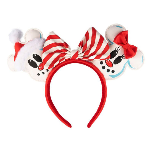 Imagen 1 de Diadema Orejas Mickey Minnie Snowman Disney Loungefly