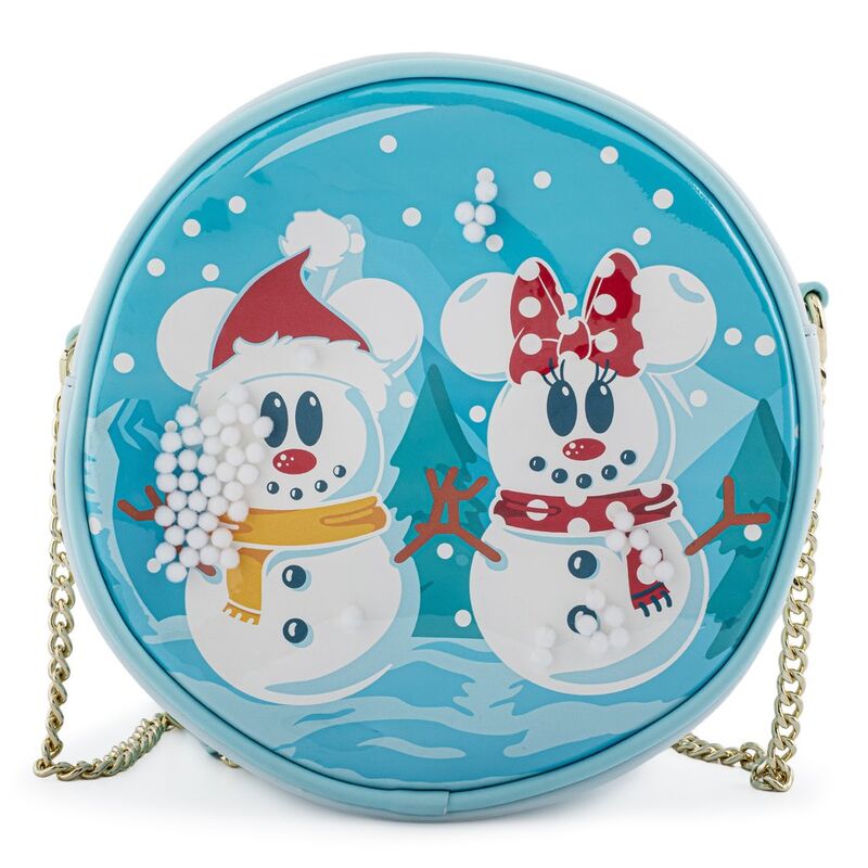 Imagen 1 de Bolso Mickey Minnie Snowman Disney Loungefly