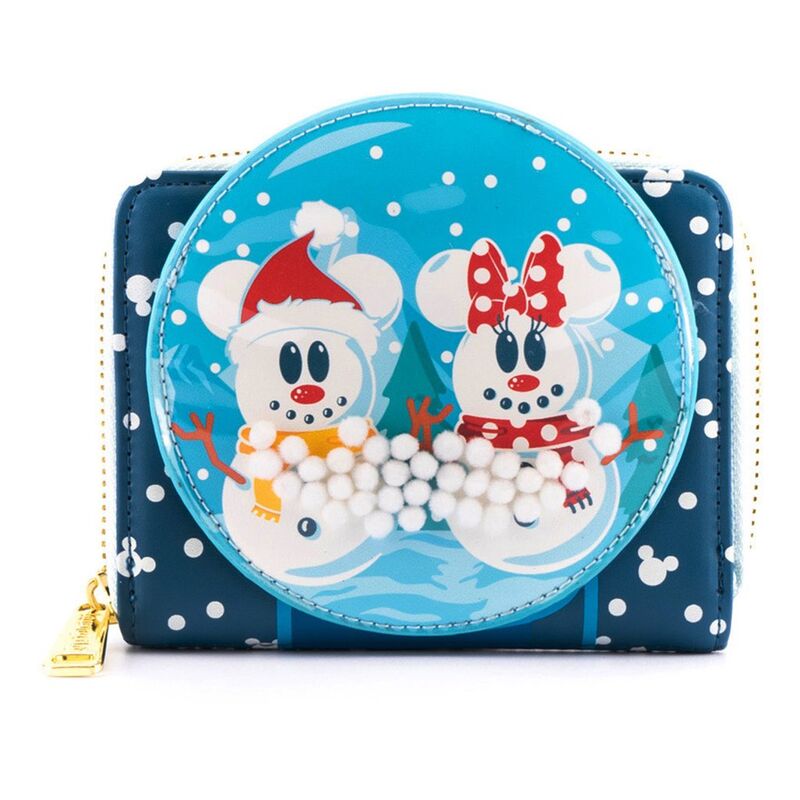 Imagen 1 de Cartera Mickey Minnie Snowman Disney Loungefly