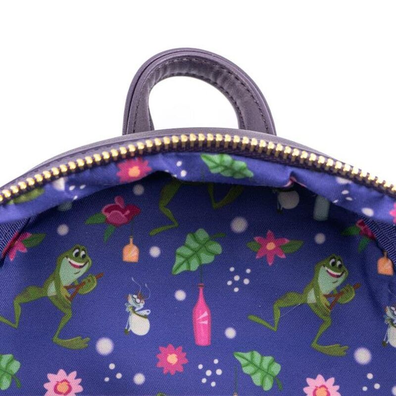 Imagen 5 de Mochila The Frog Tiana Princess Palace Disney Loungefly 26Cm