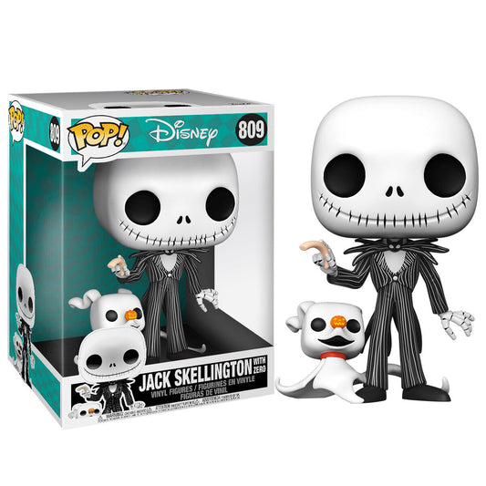 Imagen 1 de Figura Pop Disney Pesadilla Antes De Navidad Jack With Zero 25Cm Exclusive