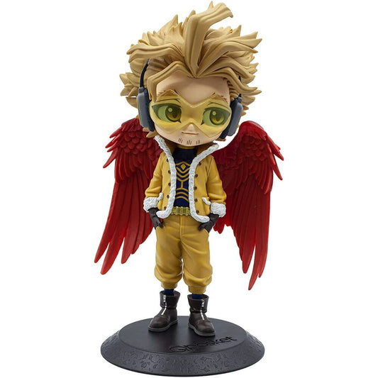 Imagen de Figura Hawks Ver.b My Hero Academia Q Posket 14Cm parte de nuestra colección en Espadas y más, sitio oficial.