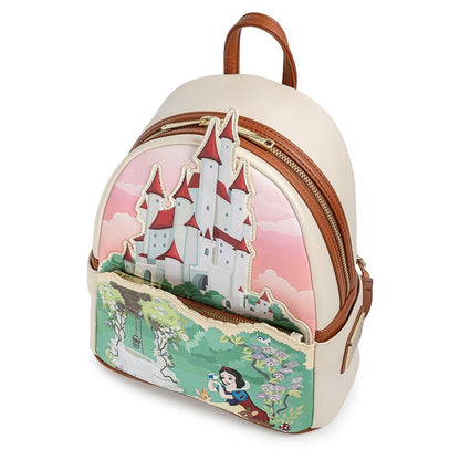 Imagen 3 de Mochila Castillo Blancanieves Disney Loungefly 26Cm