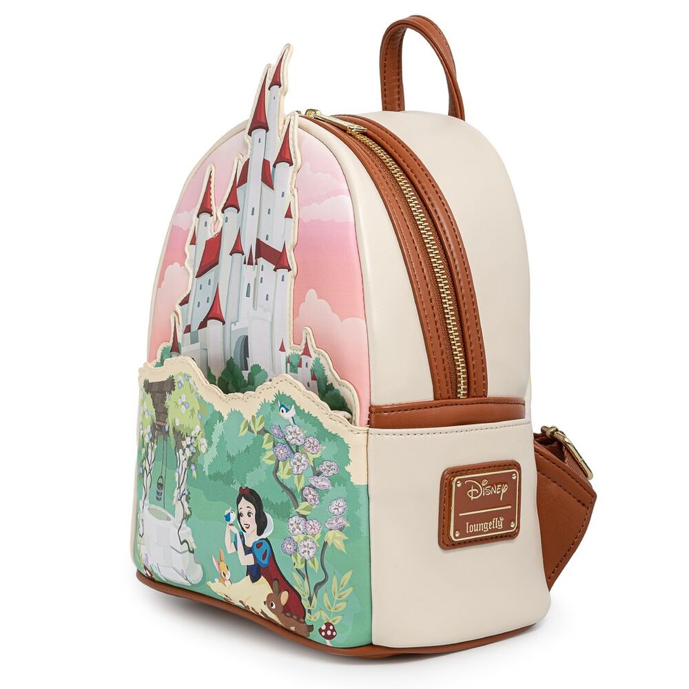 Imagen 2 de Mochila Castillo Blancanieves Disney Loungefly 26Cm