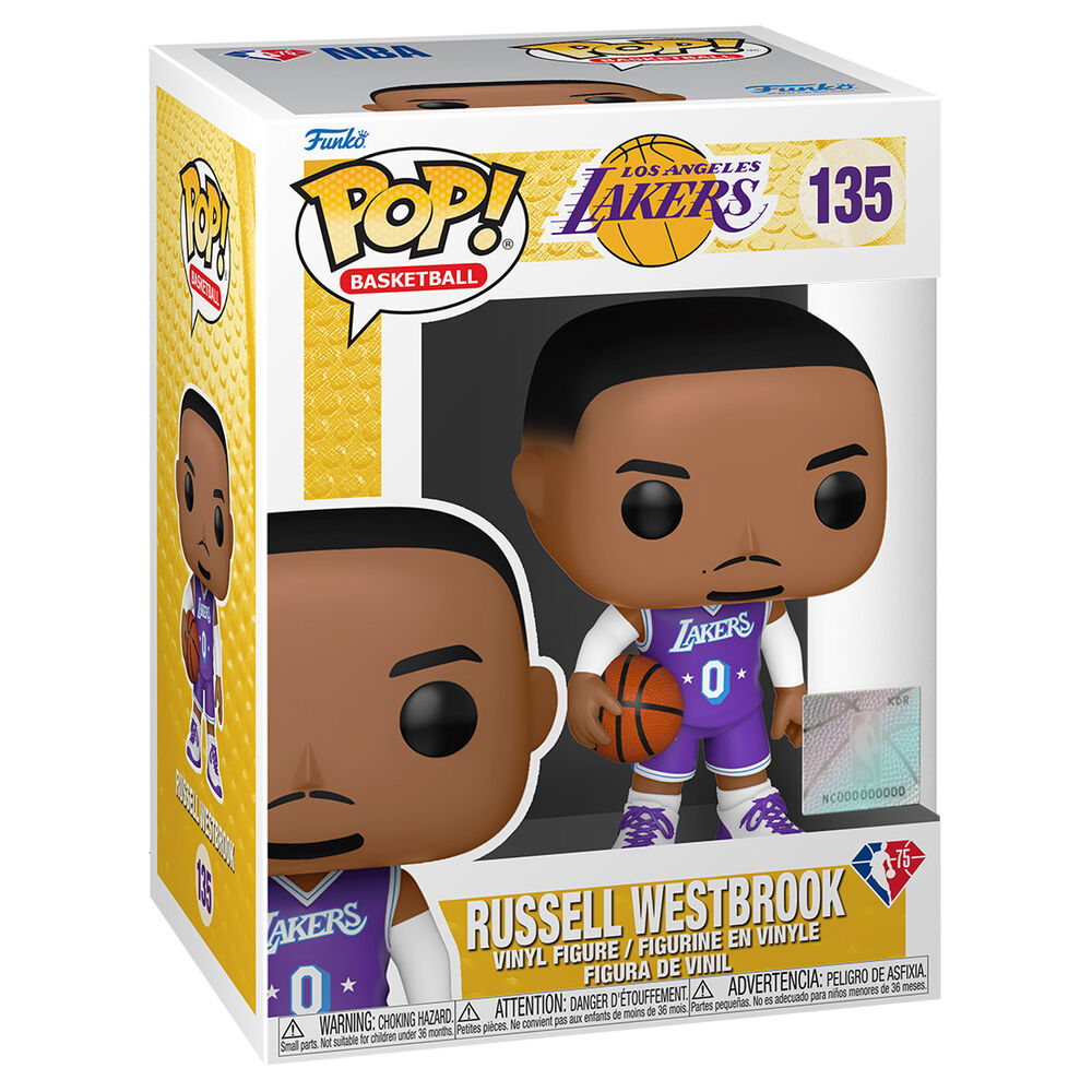 Imagen 3 de Figura Pop Nba Russell Westbrook City Edition 2021