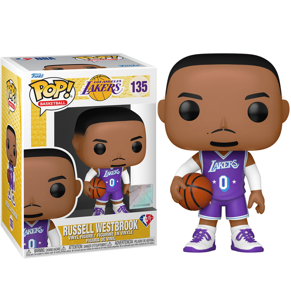 Imagen 1 de Figura Pop Nba Russell Westbrook City Edition 2021