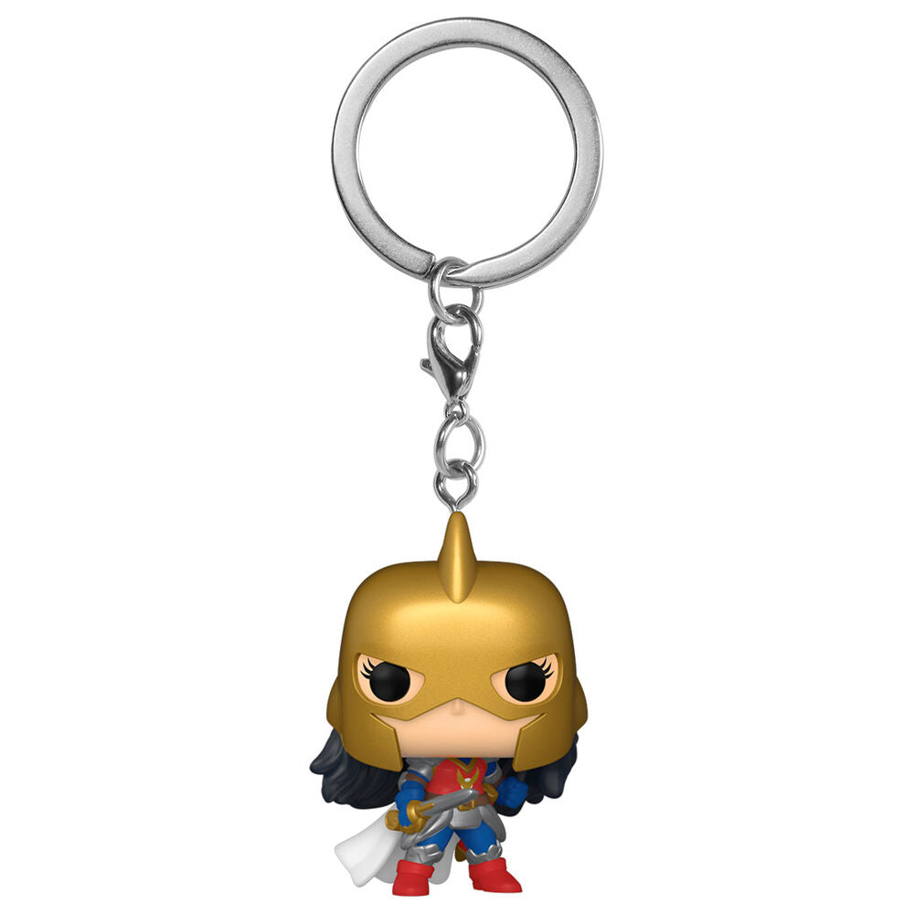 Imagen 2 de Llavero Pocket Pop Dc Comics 80Th Wonder Woman Flashpoint