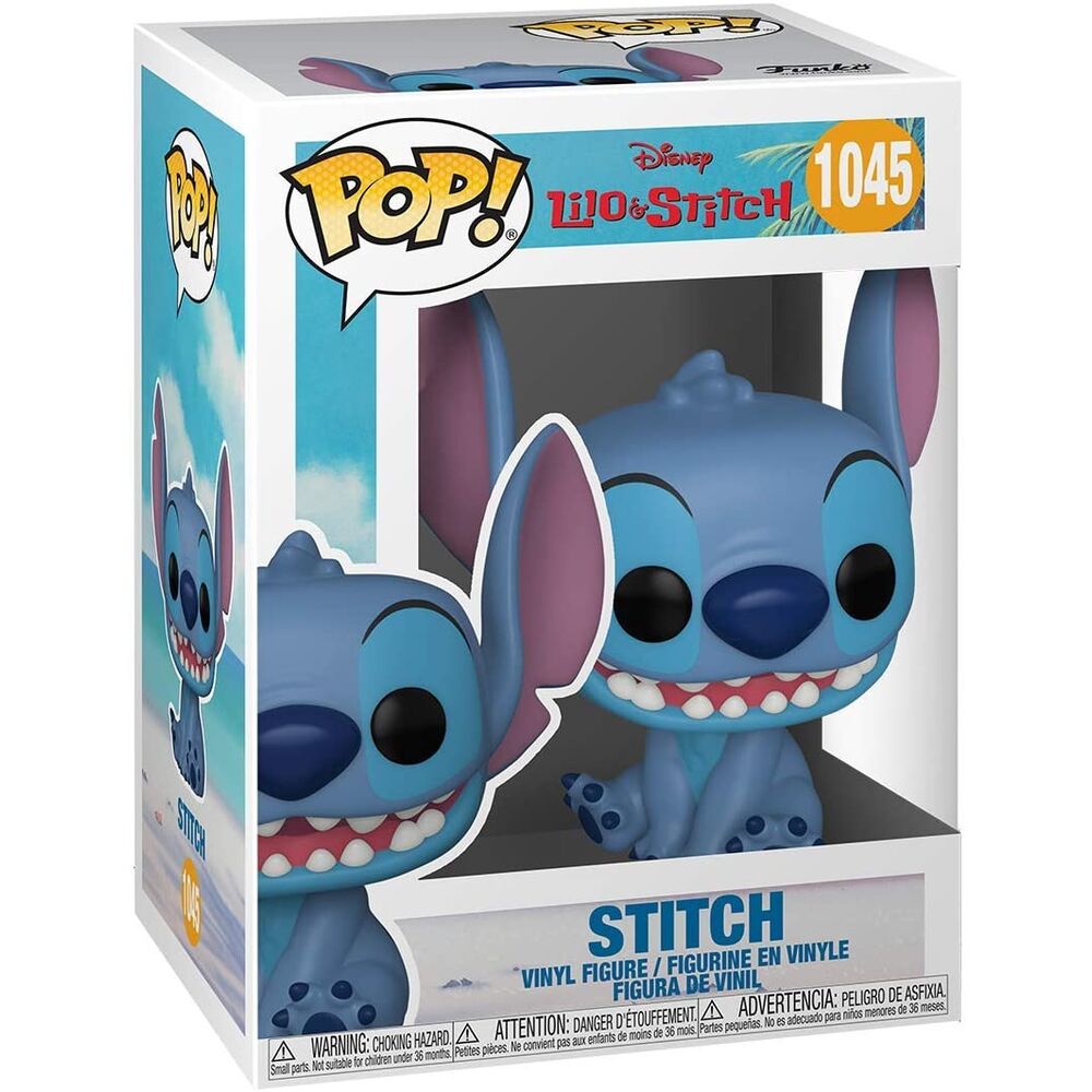 Imagen 2 de Figura Pop Disney Lilo And Stitch - Smiling Seated Stitch