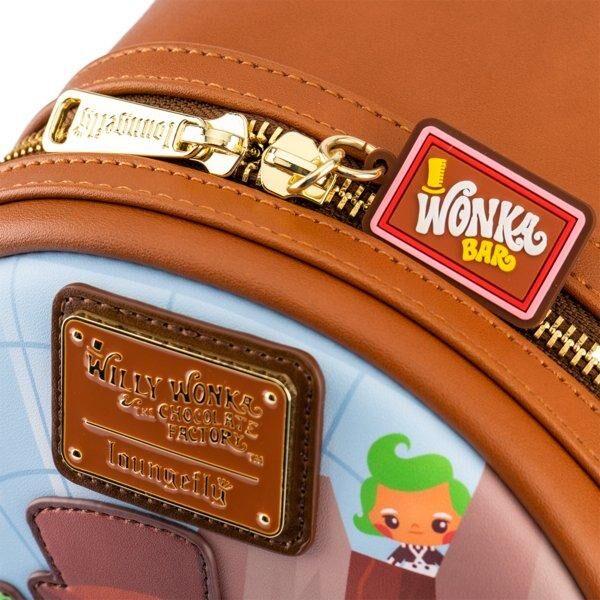 Imagen 4 de Mochila Charlie Y La Fabrica De Chocolate 50 Aniversario Loungefly 26Cm