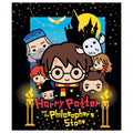 Imagen de Manta Premium Coralina Chibi Harry Potter parte de nuestra colección en Espadas y más, sitio oficial.