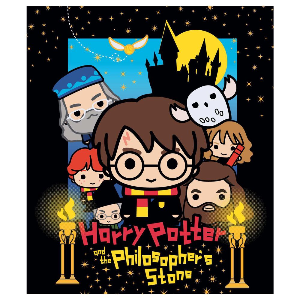 Imagen de Manta Premium Coralina Chibi Harry Potter parte de nuestra colección en Espadas y más, sitio oficial.