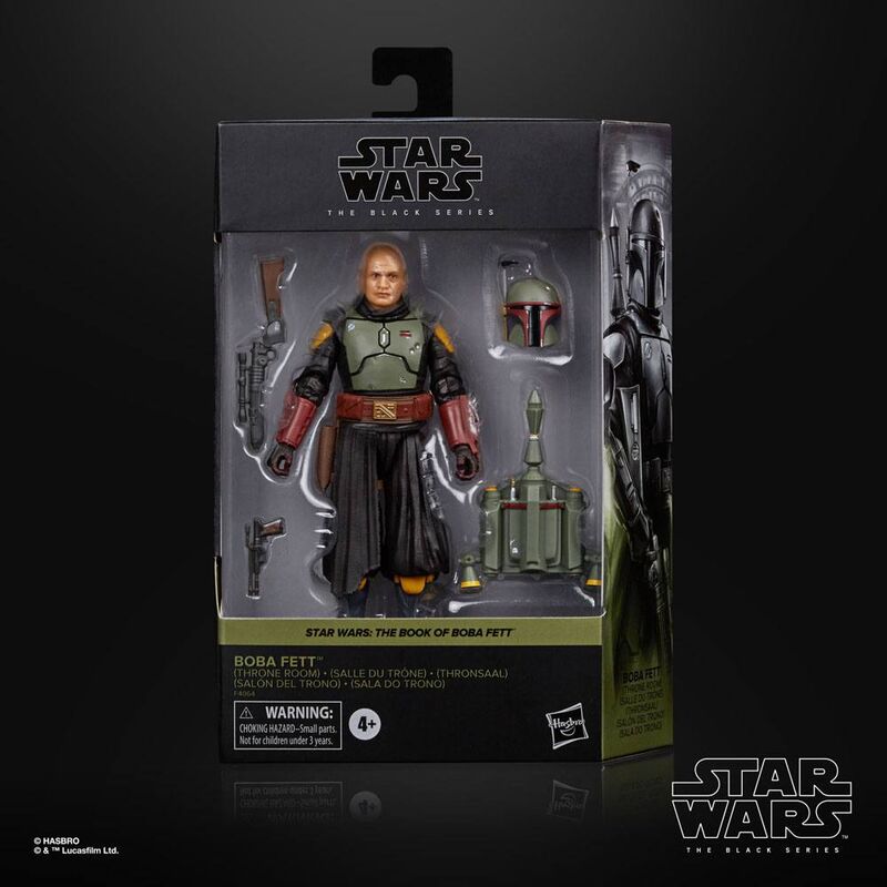 Imagen 6 de Figura Boba Fett Throne Room Black Series Star Wars 15Cm