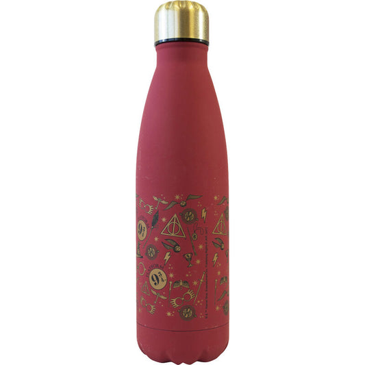 Imagen 1 - Botella Acero Inoxidable Hogwars Harry Potter 500Ml