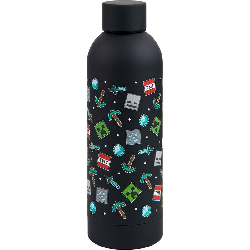 Imagen 1 de Botella Acero Inoxidable Minecraft 500Ml