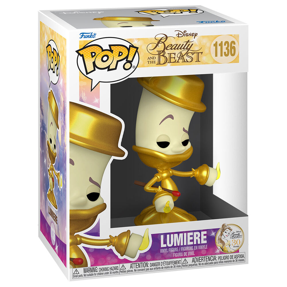 Imagen 3 de Figura Pop Disney La Bella Y La Bestia Lumiere