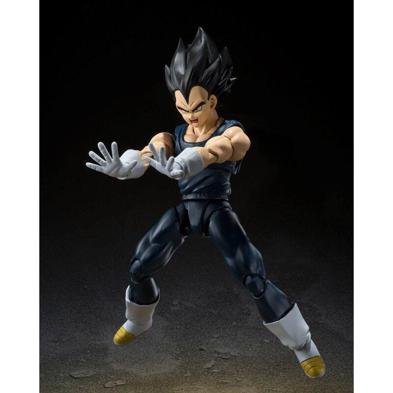 Imagen 4 de Figura Sh Figuarts Vegeta Super Hero Dragon Ball Super 14Cm