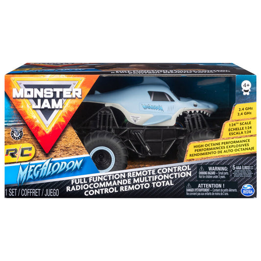 Imagen 1 - Coche Radio Control Megalodon Rc Monster Jam 1:24