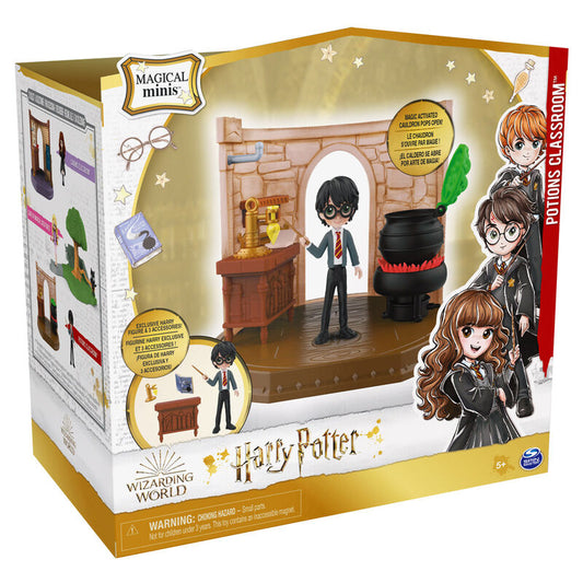 Imagen 1 de Diorama Magical Minis Aula De Pociones Harry Harry Potter Wizarding World
