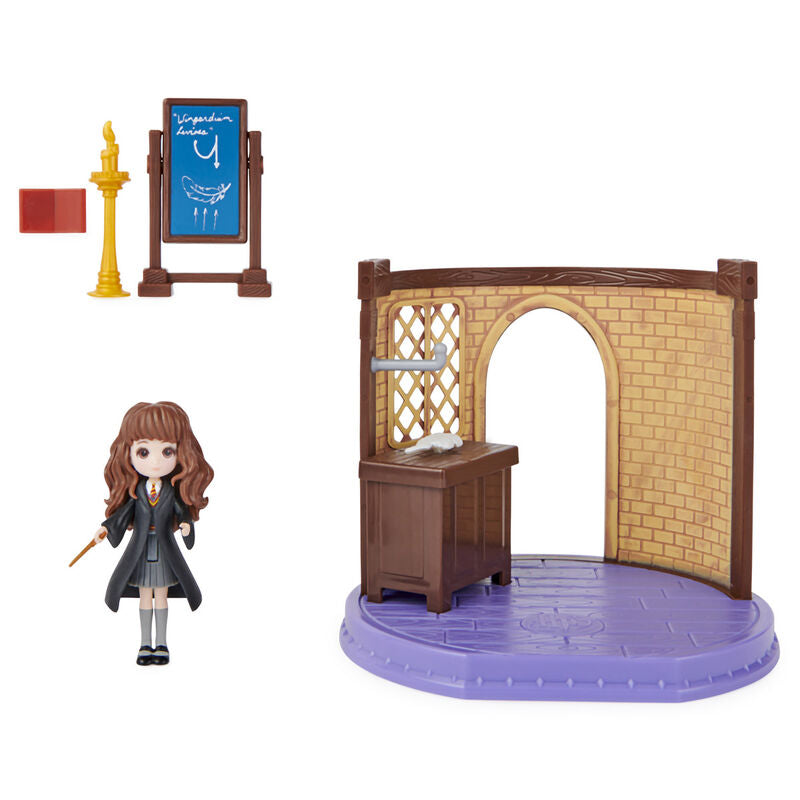 Imagen 3 de Aula Encantamientos Magicos + Figura Hermione Harry Potter 5Cm