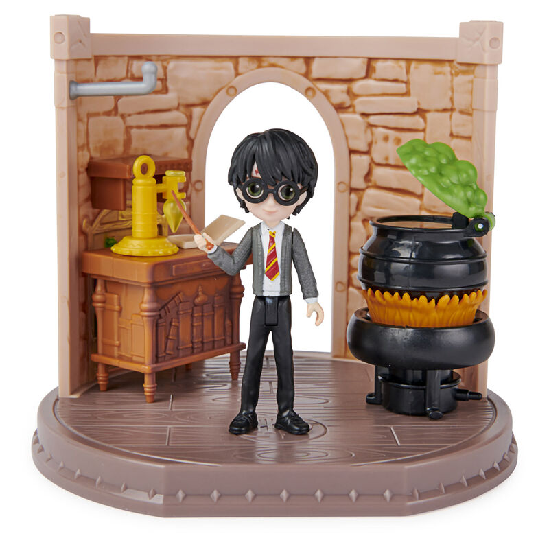 Imagen 5 de Diorama Magical Minis Aula De Pociones Harry Harry Potter Wizarding World