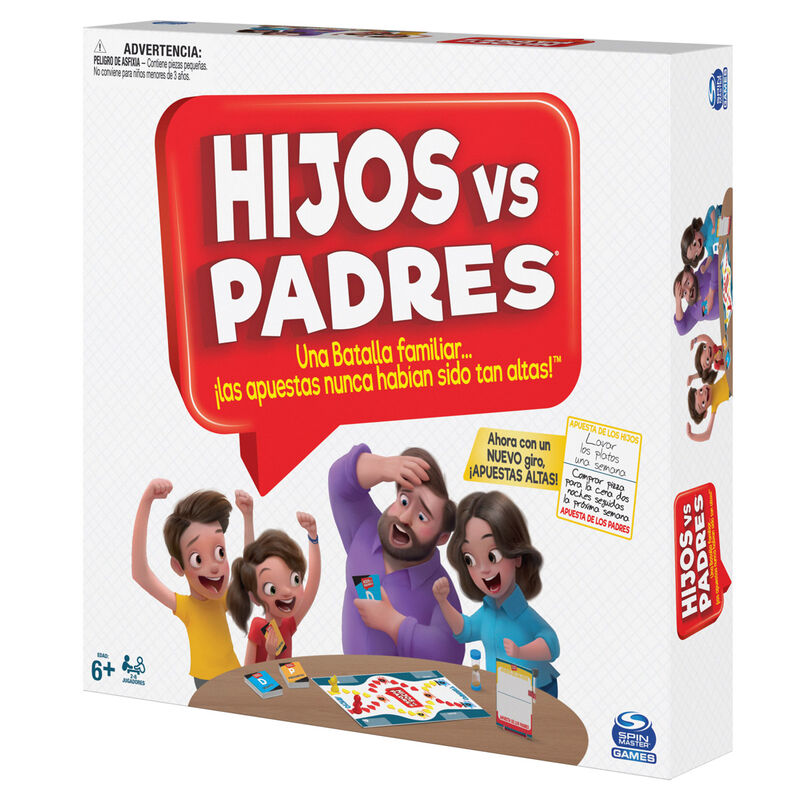 Imagen 6 - Juego De Mesa Hijos Contra Padres Español