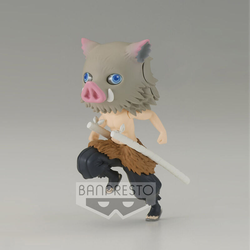 Imagen 1 de Figura Inosuke Hashibira Demon Slayer Kimetsu No Yaiba Q Posket Petit 7Cm