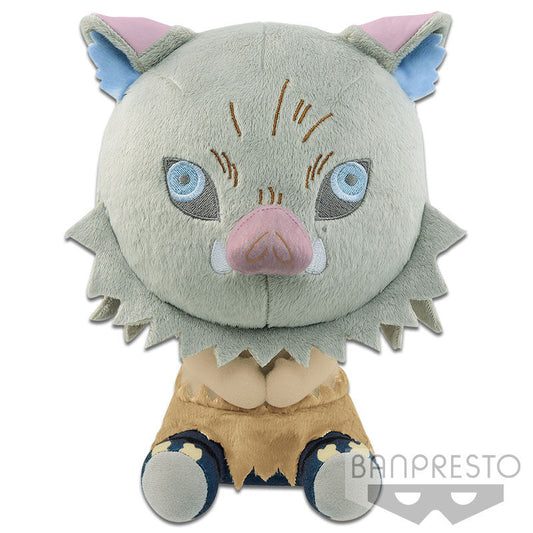 Imagen 1 de Peluche Inosuke Hashibira Demon Slayer Kimetsu No Yaiba 20Cm