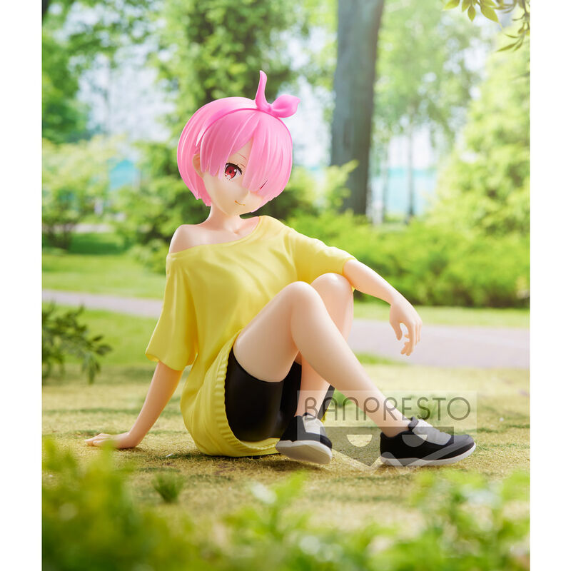 Imagen de Figura Ram Training Syle Relax Time Re:Zero Starting Life In Another World 14Cm parte de nuestra colección en Espadas y más, sitio oficial.