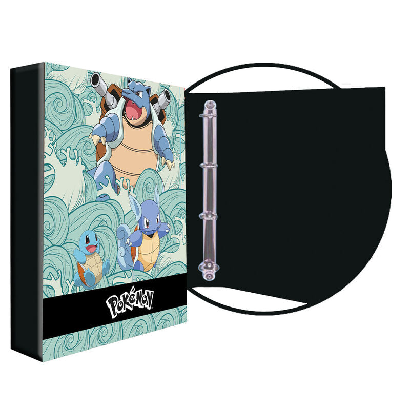 Imagen de Carpeta A4 Anillas Squirtle Evolution Pokemon parte de nuestra colección en Espadas y más, sitio oficial.