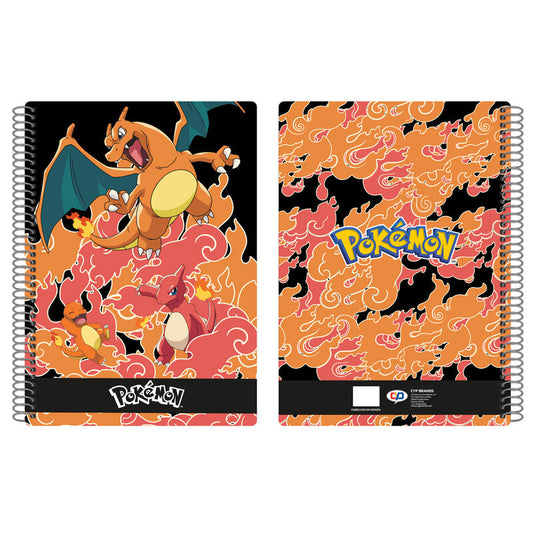 Imagen 1 de Cuaderno A4 Charmander Evolution Pokemon