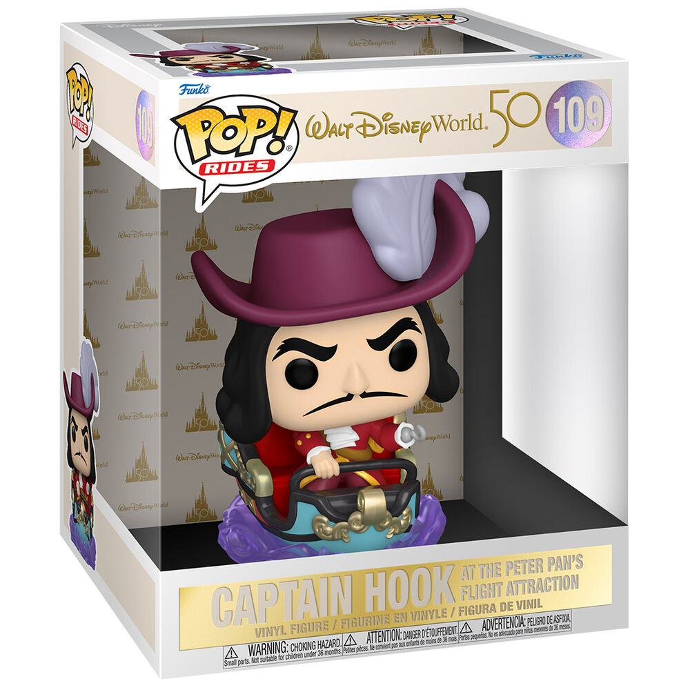 Imagen 2 de Figura Pop Disney World 50Th Anniversary Capitan Garfio