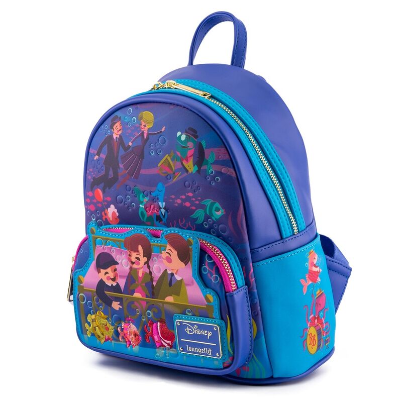 Imagen 2 de Mochila Bajo El Agua Bedknobs And Broomsticks Disney Loungefly 26Cm