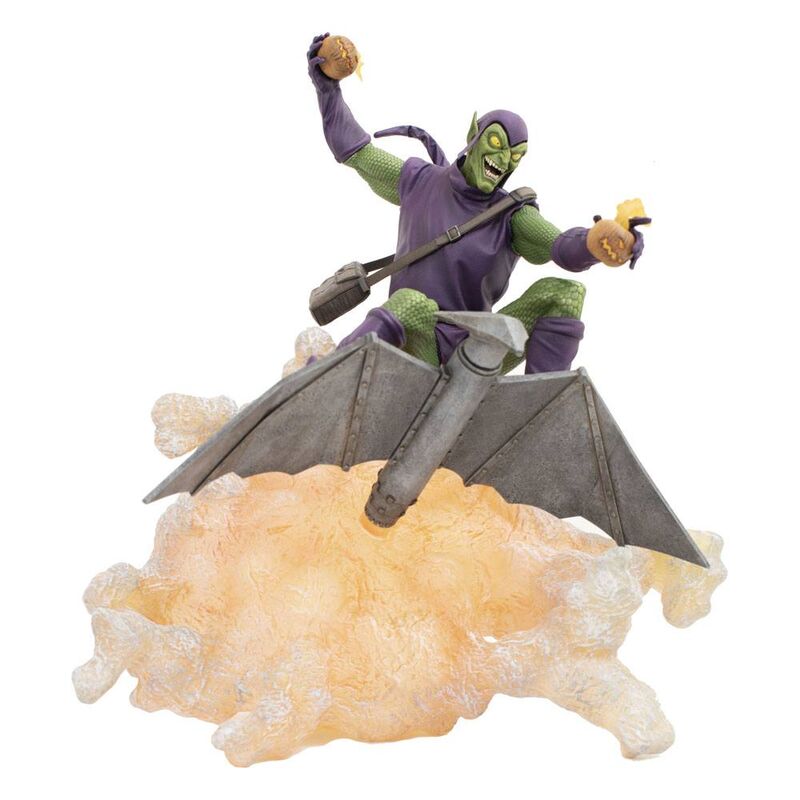 Imagen de Estatua Green Globin Spiderman Marvel Comic Gallery 15Cm parte de nuestra colección en Espadas y más, sitio oficial.