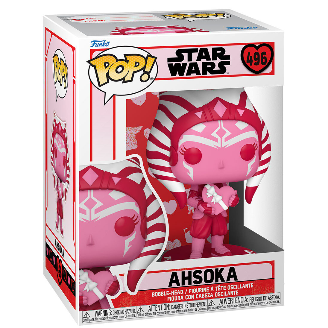 Imagen 3 de Figura Pop Star Wars Valentines Ahsoka