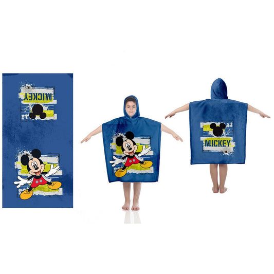 Imagen 1 de Poncho Toalla Mickey Disney Algodon