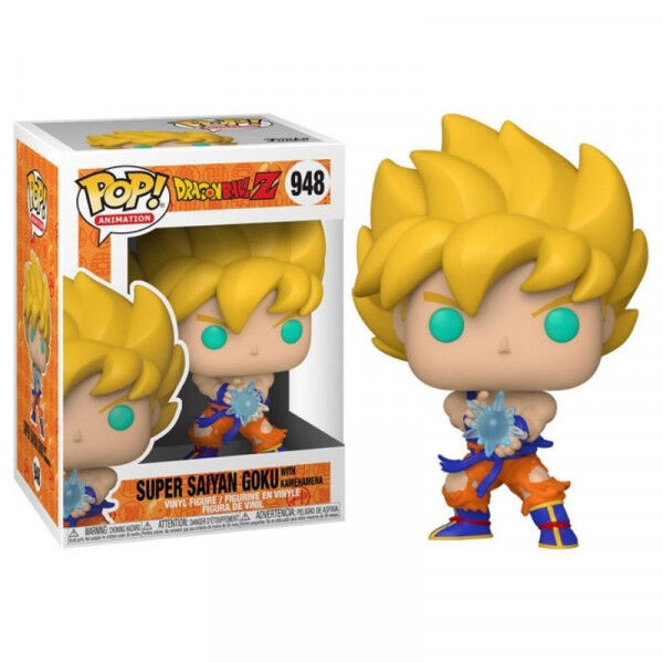 Imagen 2 de Figura Pop Dragon Ball Z Super Saiyan Goku Kamehameha Wave