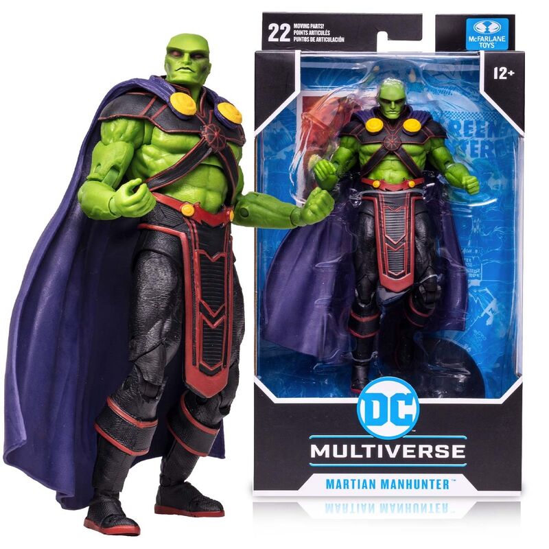 Imagen 1 de Figura Martian Manhunter Multiverse Dc Comics 18Cm