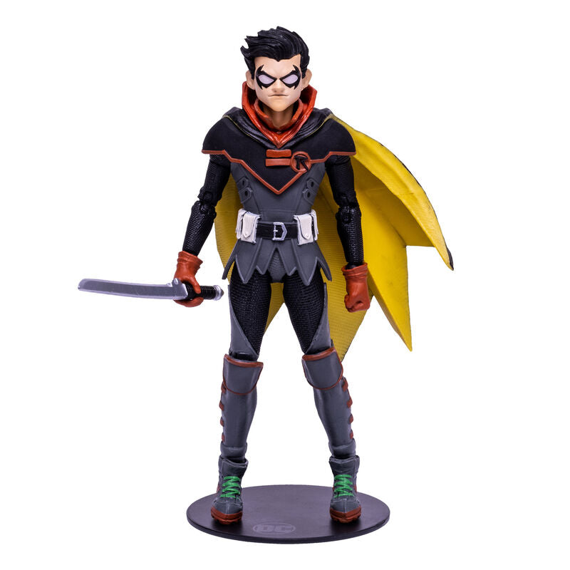 Imagen 2 de Figura Robin Damian Wayne Multiverse Dc Comics 18Cm