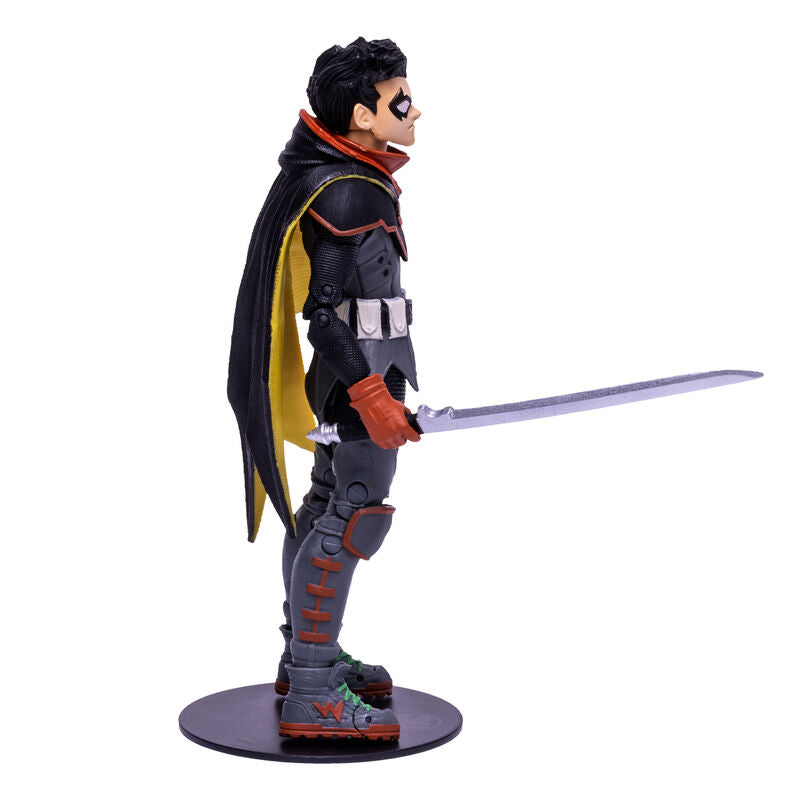 Imagen 3 de Figura Robin Damian Wayne Multiverse Dc Comics 18Cm