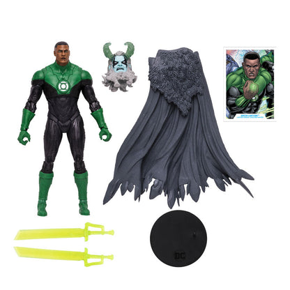 Imagen 6 de Figura John Stewart Green Lantern Multiverse Dc Comics 18Cm