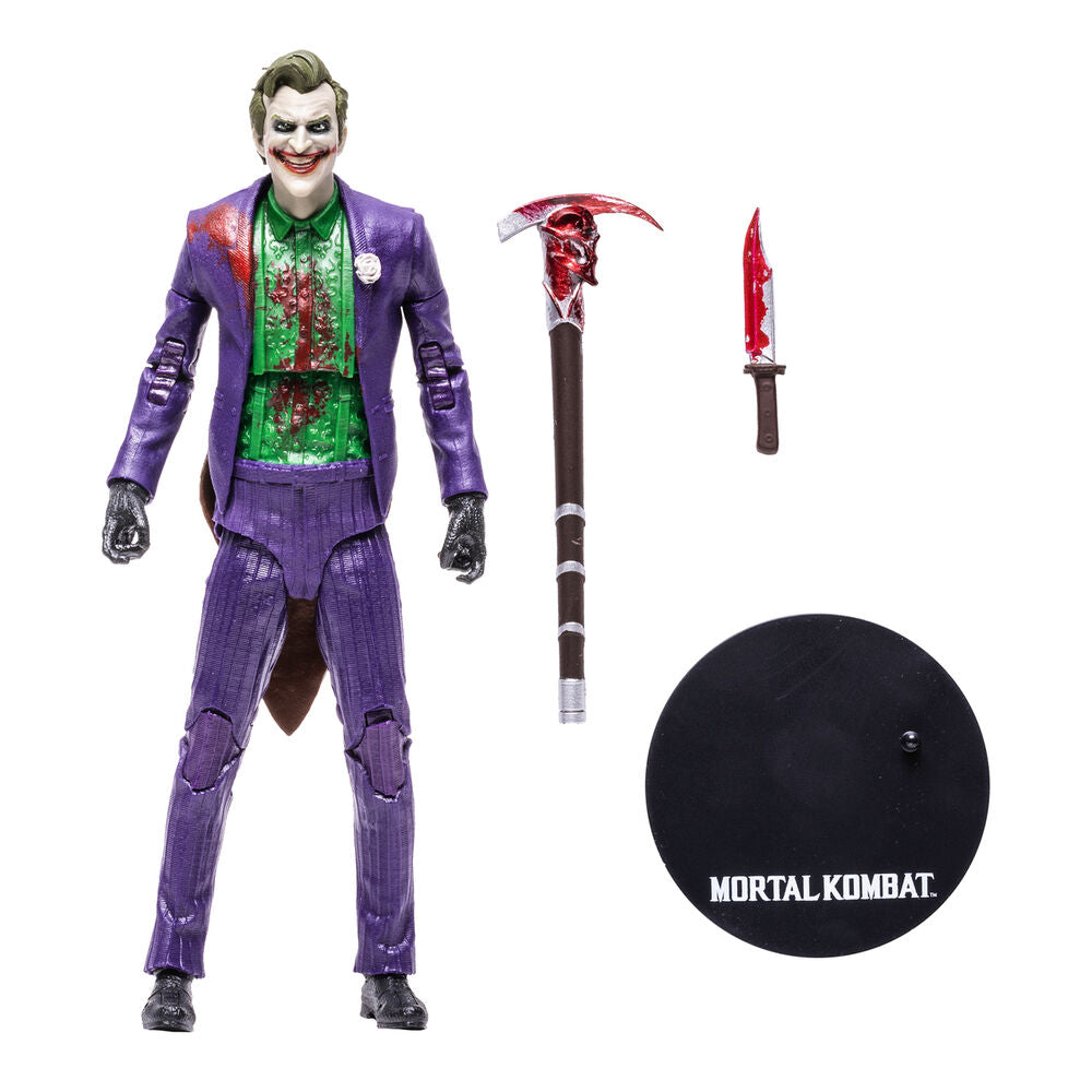 Imagen 2 de Figura The Joker Mortal Kombat 18Cm