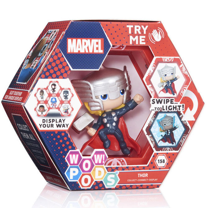 Imagen 1 de Figura Led Wow! Pod Thor Marvel