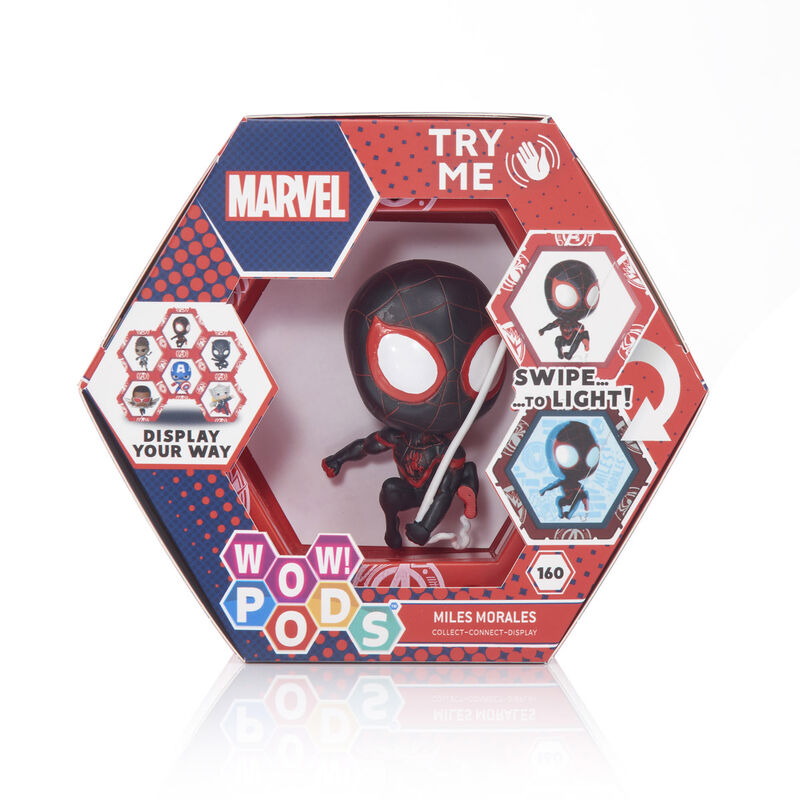 Imagen 2 de Figura Led Wow! Pod Miles Morales Marvel