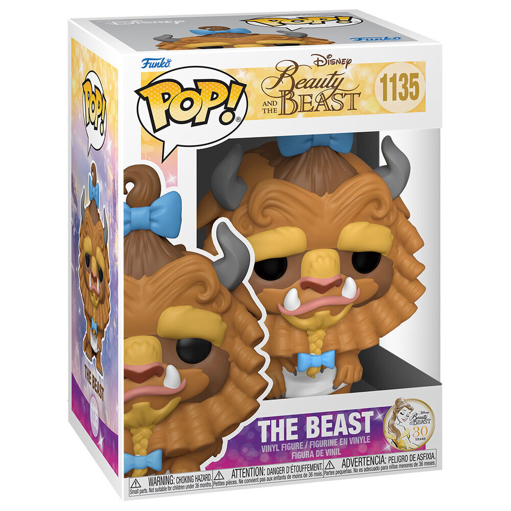 Imagen 3 de Figura Pop Disney La Bella Y La Bestia Beast With Curls