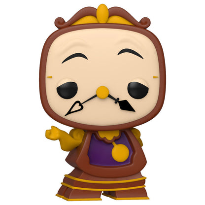 Imagen de Figura Pop Disney La Bella Y La Bestia Cogsworth parte de nuestra colección en Espadas y más, sitio oficial.