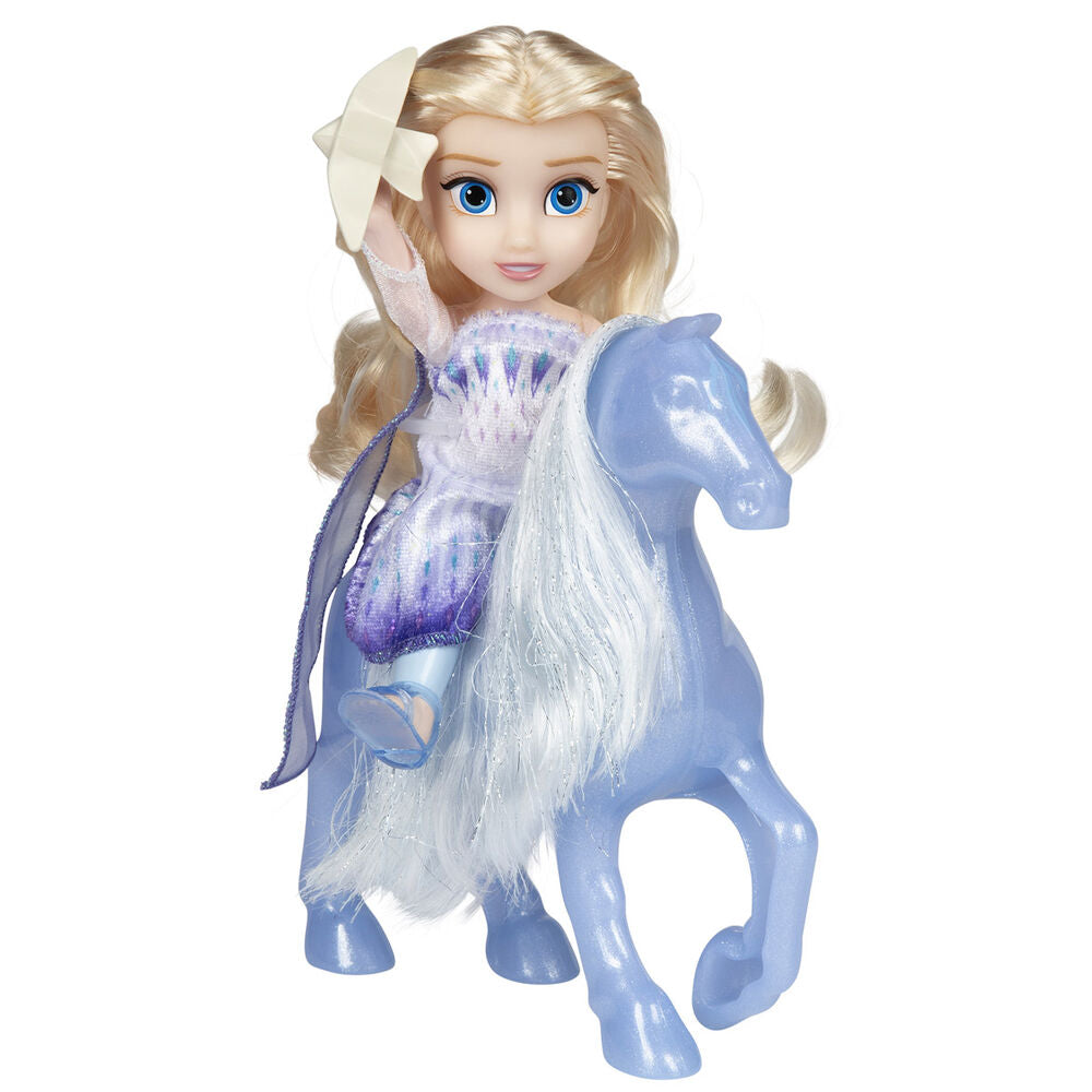 Imagen 2 - Muñeca Elsa + Nokk Frozen 2 Disney 15Cm