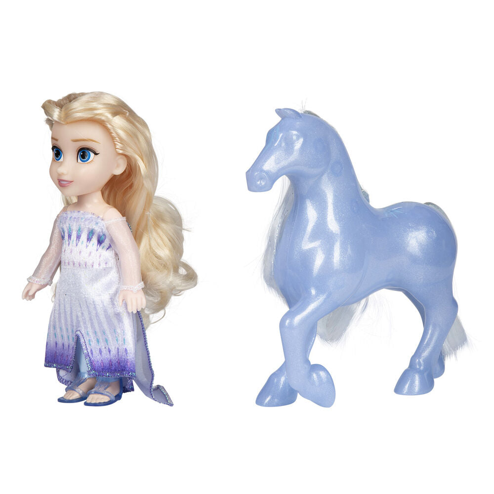 Imagen 3 - Muñeca Elsa + Nokk Frozen 2 Disney 15Cm