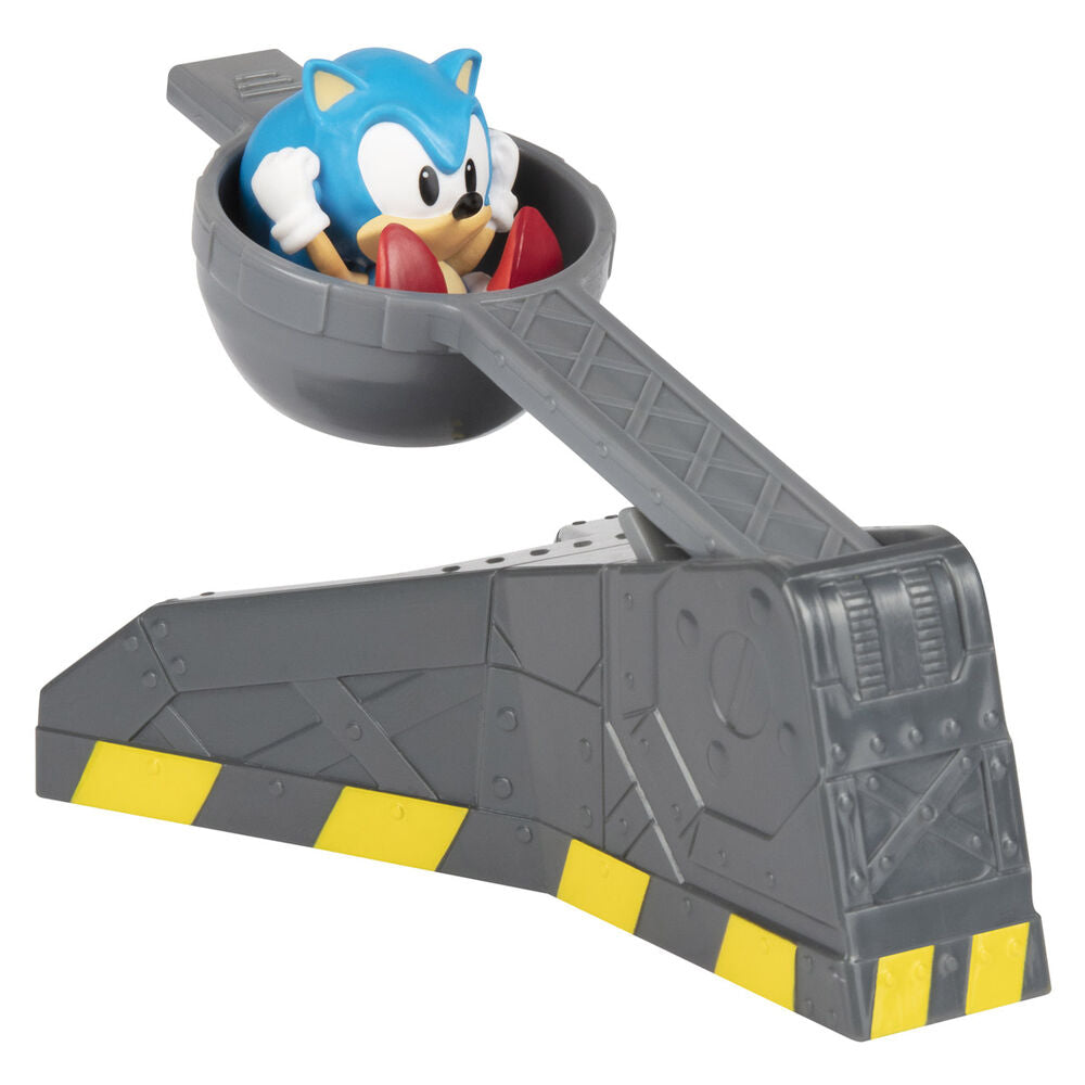 Imagen 2 de Playset Batalla Robot Gigante Eggman Contra Sonic Sonic The Hedgehog