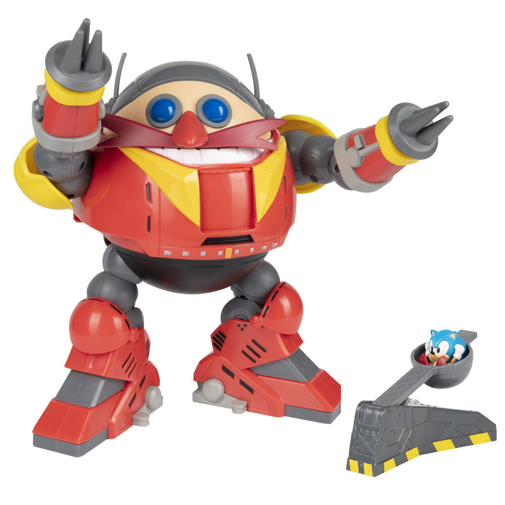 Imagen 3 de Playset Batalla Robot Gigante Eggman Contra Sonic Sonic The Hedgehog