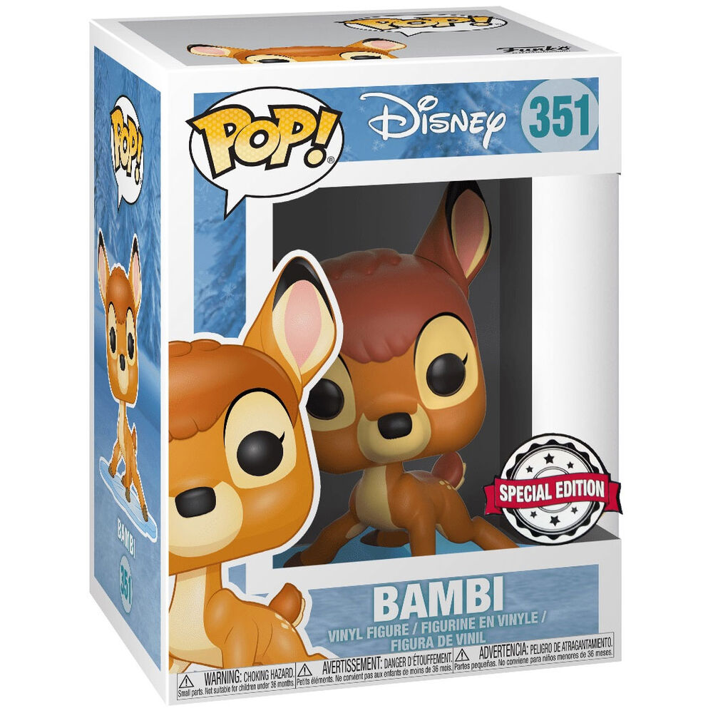 Imagen 2 de Figura Pop Disney Bambi Snowflake Mountain Exclusive